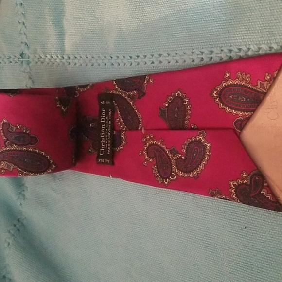 Christian Dior Silk Tie - Picture 5 of 11